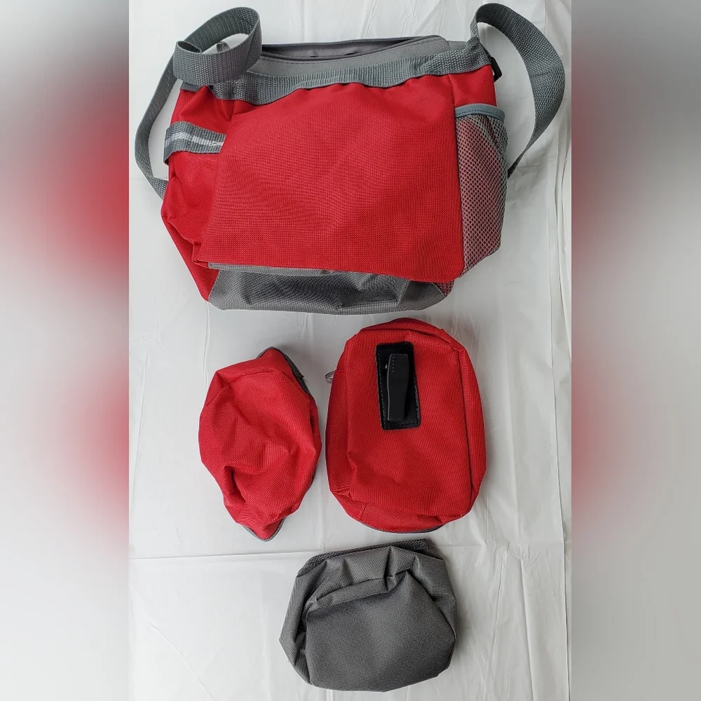 Volvo Pet Accessory Water Food Treat Travel Carry Bag - EUC